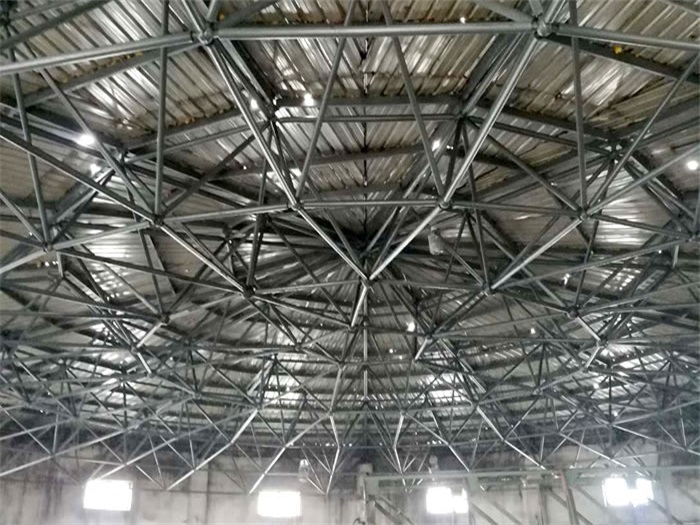 都江堰洗煤厂蓄水池网架